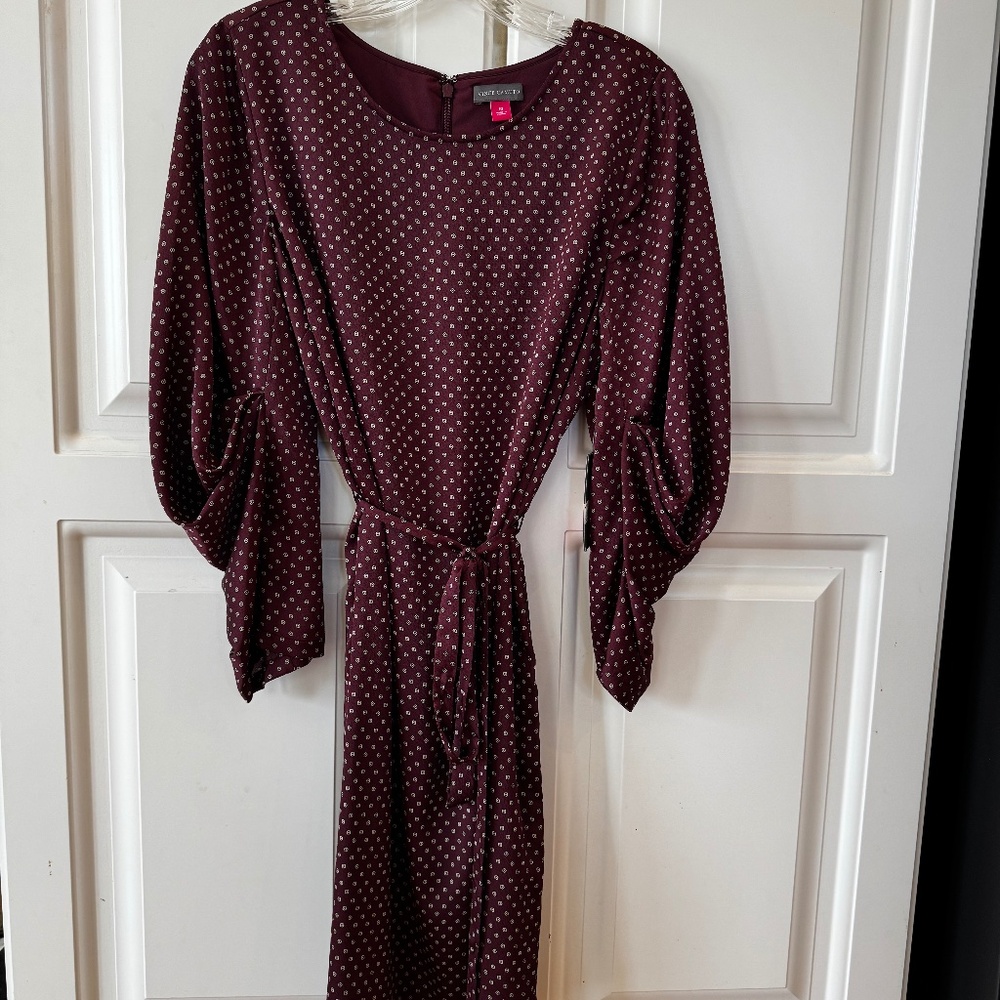 Vince Camuto maroon dress- size 10